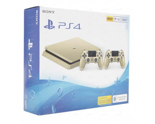 Игровая приставка PlayStation 4 Slim (золото)